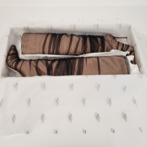 Jimmy Choo X Off-White Elisabeth 100 Boots - Picture 11 of 14